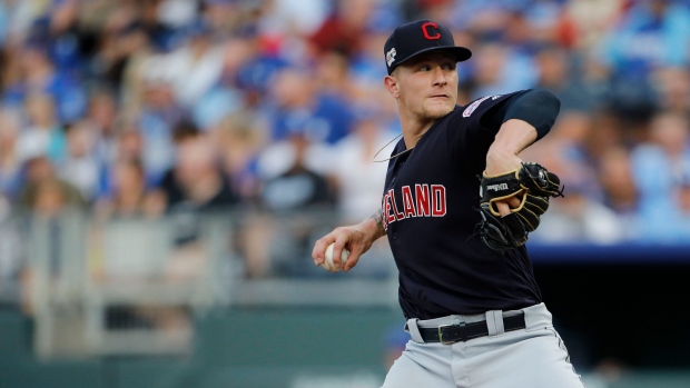 Trevor Bauer Throws Ball Over Centerfield Fence in Fit of Rage