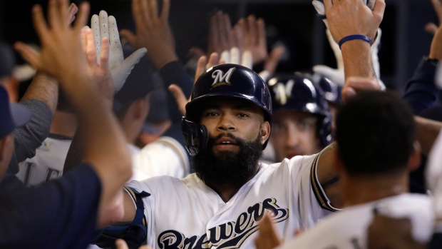 Eric Thames, The Canadian Press Eric Thames