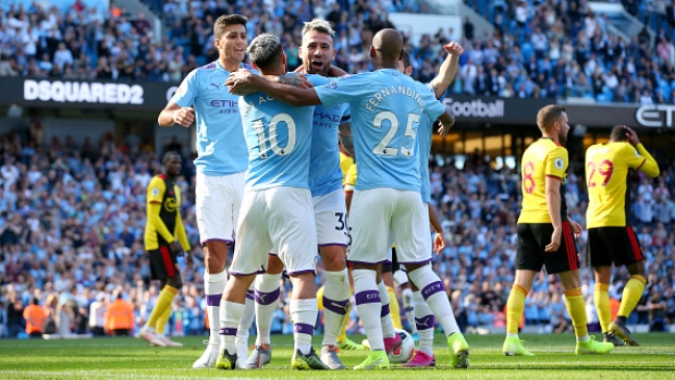 Manchester City celebrates 