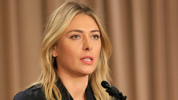 Maria Sharapova, The Canadian Press Maria Sharapova