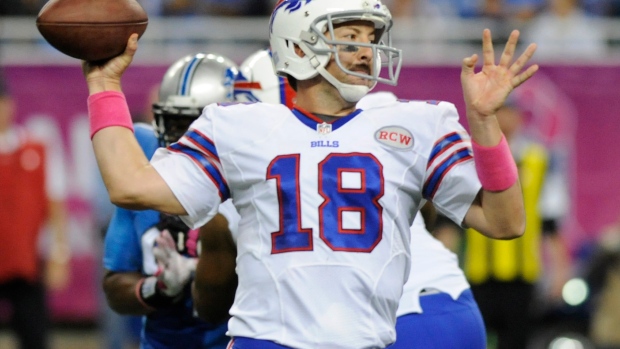 Buffalo Bills quarterback Kyle Orton will start Sunday against