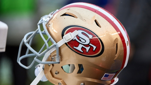 Ray-Ray McCloud III of the San Francisco 49ers on the sideline before  News Photo - Getty Images