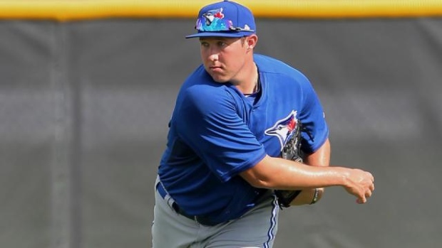 Right-hander Nate Pearson sent to minors by Blue Jays