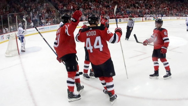 New Jersey Devils Celebrate