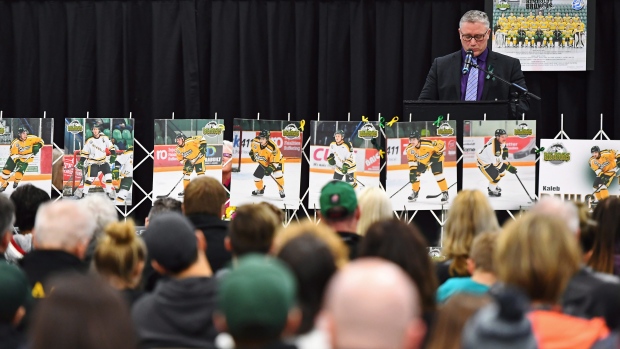 Humboldt Broncos bus crash victim Logan Schatz remembered at