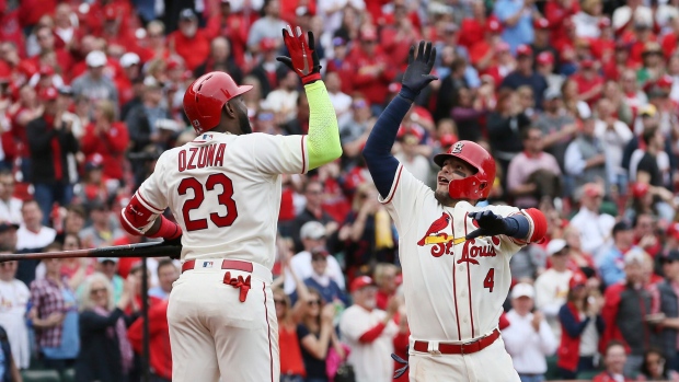 Homer Bailey Ball to Yadier Molina, 07/24/2018