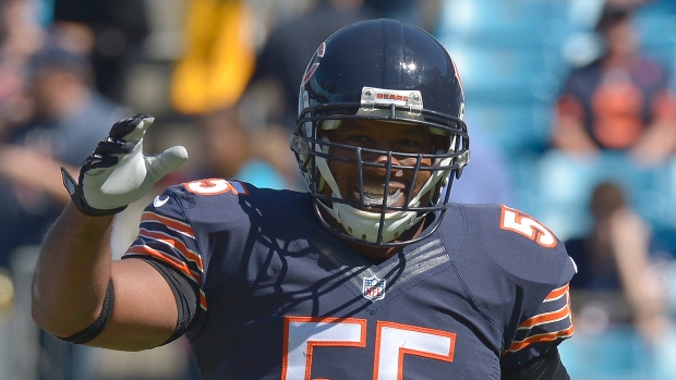 Bears' Briggs doubtful for Patriots game with rib injury 