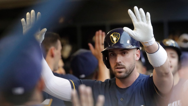 Travis Shaw back in lineup batting cleanup, Miley will face righty