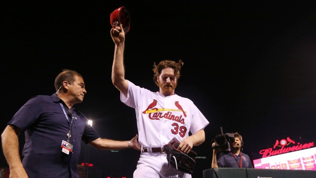 Japanese Baseball Cards: Miles Mikolas of the St Louis Cardinals