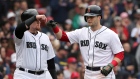 Andrew Benintendi and Christian Vazquez 