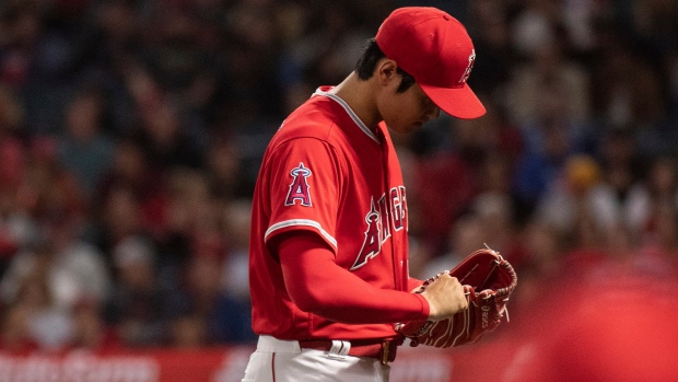 Shohei Ohtani's elbow surgery went well, the Los Angeles Angels' 2-way star  says, as doctor hopes for early 2024 return to batting