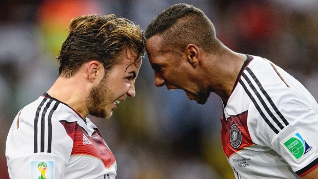 Mario Gotze Jerome Boateng