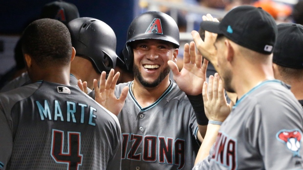 Arizona Diamondbacks celebrate