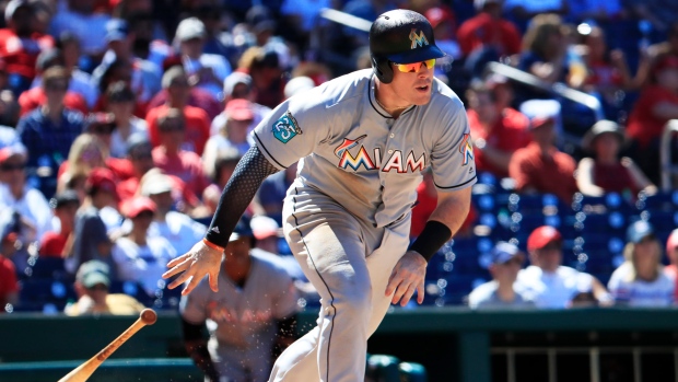 Phillies acquire 1B Justin Bour from Marlins - 6abc Philadelphia