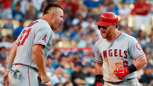 Calhoun's HR lifts Angels to win over Dodgers in 10th 