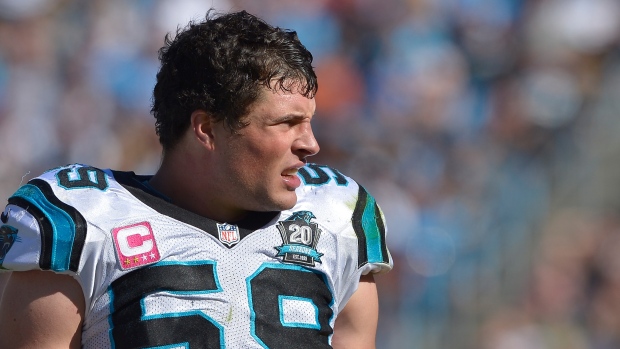 With LBs signing big deals, Panthers' Luke Kuechly still waiting