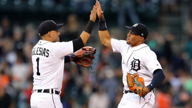 Iglesias drives in 4 as Fiers, Tigers blank Red Sox - TSN.ca