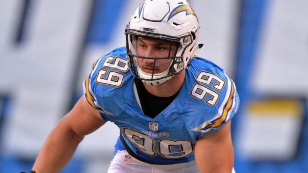 Joey Bosa, Chargers Agree to Record 5-Year, $135M Contract