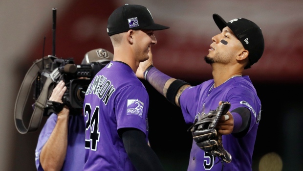 Replacement Ryan McMahon homers as Rockies beat Dodgers 5-4 - Sentinel  Colorado