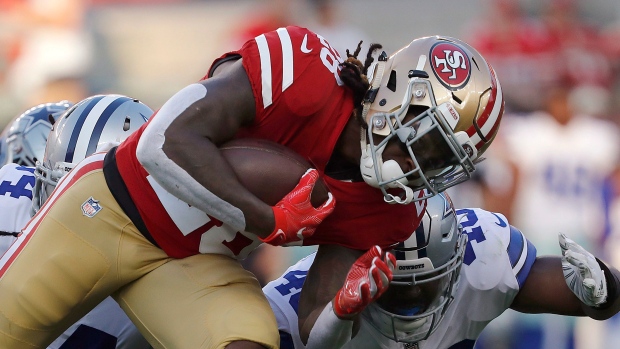 Jerick McKinnon reportedly placed on season-ending IR after 49ers running  back suffers another setback 