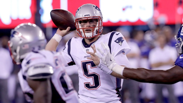 New England Patriots release quarterback Danny Etling TSN