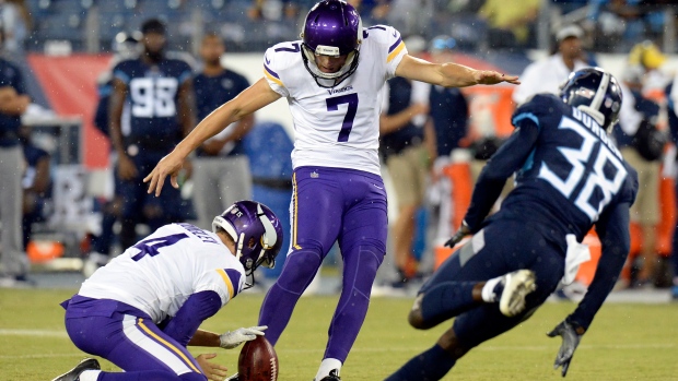 Lambeau Field Is Next Test for Vikings' Rookie Kicker - The New York Times