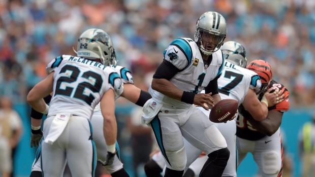 Newton's 4 TDs lift Panthers over Bengals 31-21