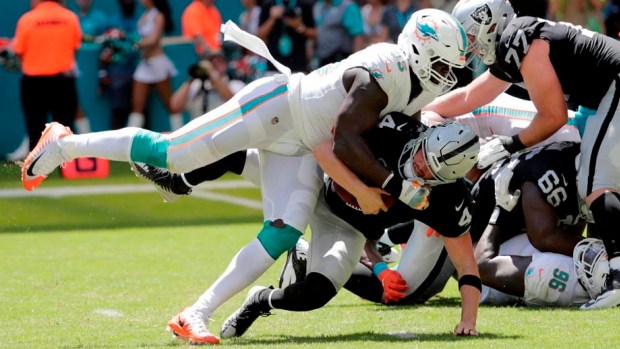 Dolphins' Hayes To Miss Rest Of Season With Torn ACL - TSN.ca