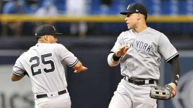 Gleyber Torres Aaron Judge