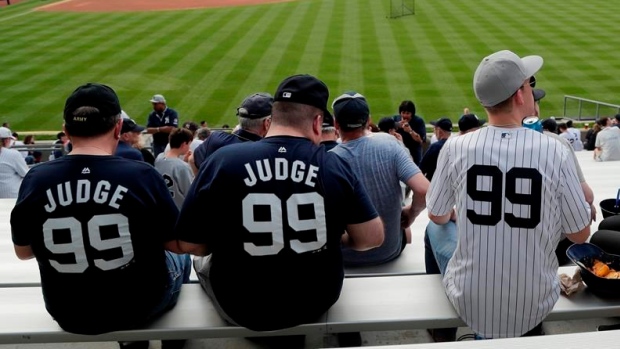 Aaron Judge jersey