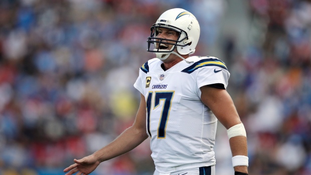 Rivers throws for 3 TDs as Chargers rally to beat 49ers