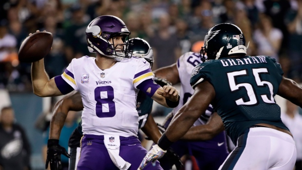 Cousins, defense lead Vikings over Eagles 23-21