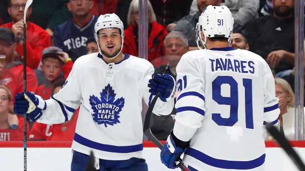 Matthews scores twice, Tavares named captain as Toronto downs Ottawa 5-3