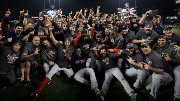 Red Sox win the World Series