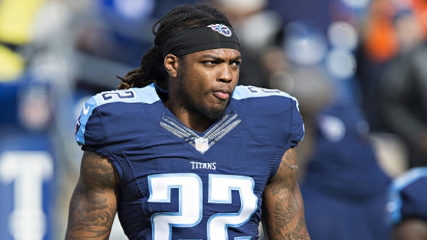 Titans running back Derrick Henry back at practice, limited 