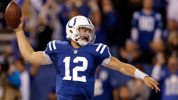 Andrew Luck's first NFL pass goes for 63-yard TD – The Oakland Press