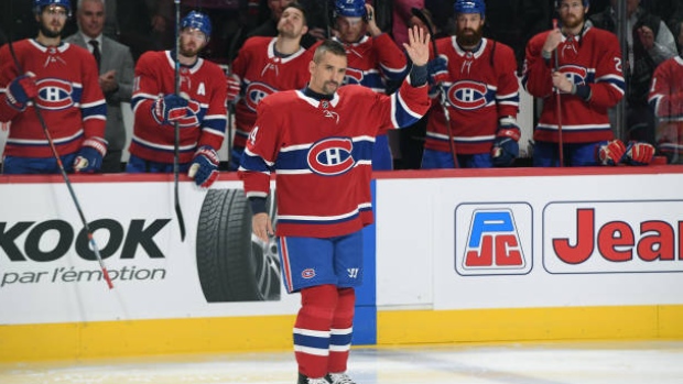 Tomas Plekanec Toronto Maple Leafs Game-Worn 2018 NHL Stadium