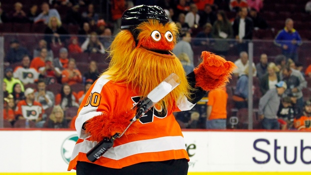 How to the LA Kings feel about Flyers mascot Gritty?