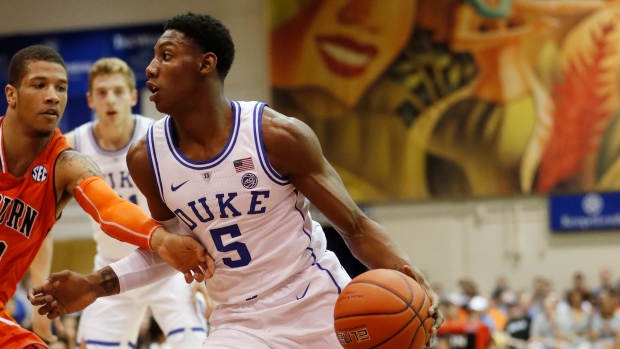 Duke's R.J. Barrett Dunk Clinic Vs No. 8 Auburn in Maui Invitational