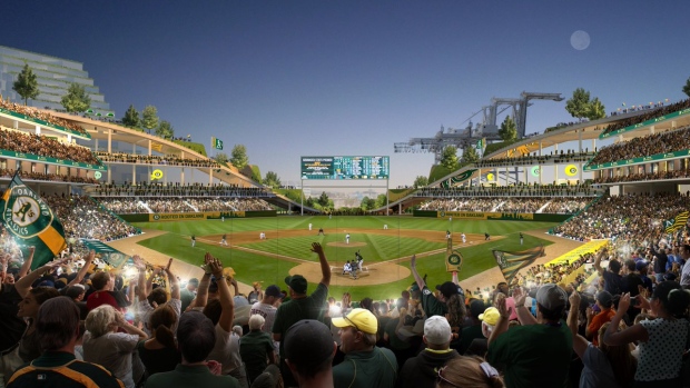 Oakland Athletics Ballpark Rendering