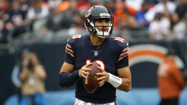 Trubisky day-to-day with right shoulder injury