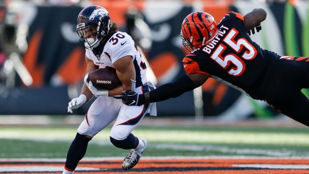 Phillip Lindsay Has Ligament Damage In Wrist