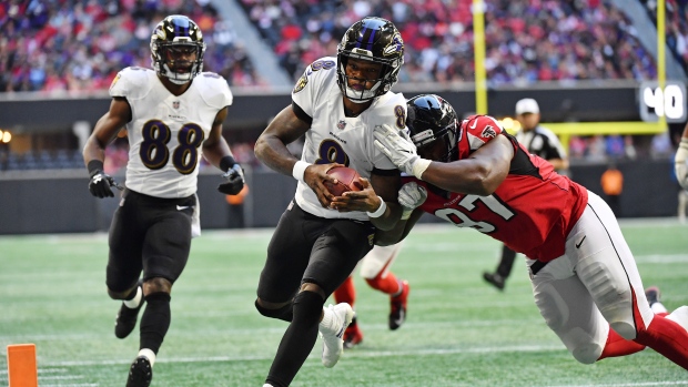 Ravens dominate Falcons for third straight win - TSN.ca