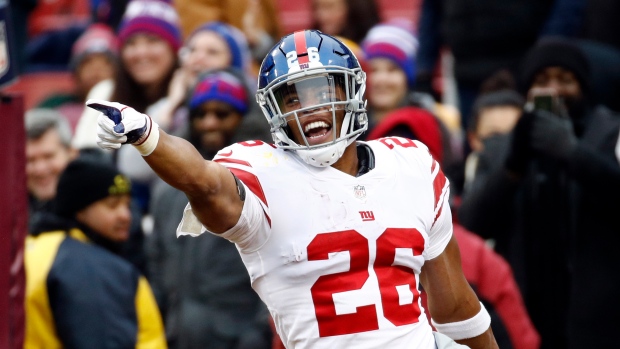 Highlights: Giants 40, Redskins 16