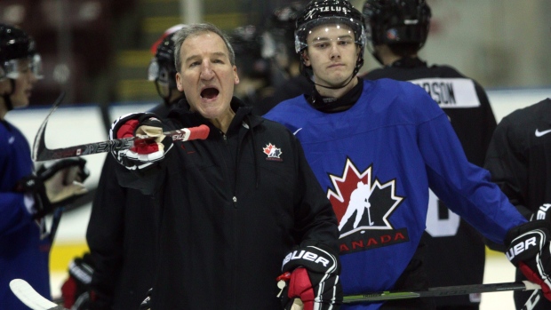 Team Canada head coach Tim Hunter 