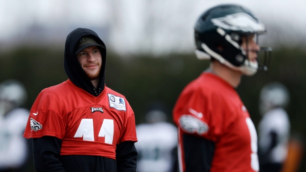 Carson Wentz felt stress preparing to play through ankle injuries