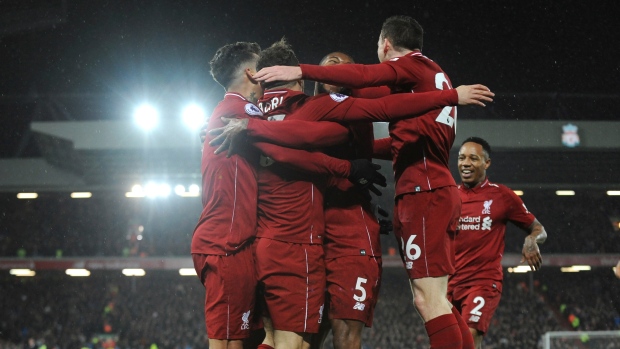 Liverpool celebrate