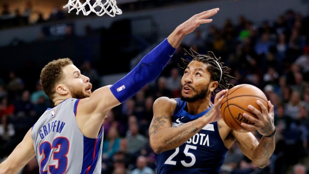 Griffin, Bullock lead Pistons past Wolves in OT - TSN.ca