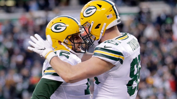 Packers knock off Jets in OT, 44-38