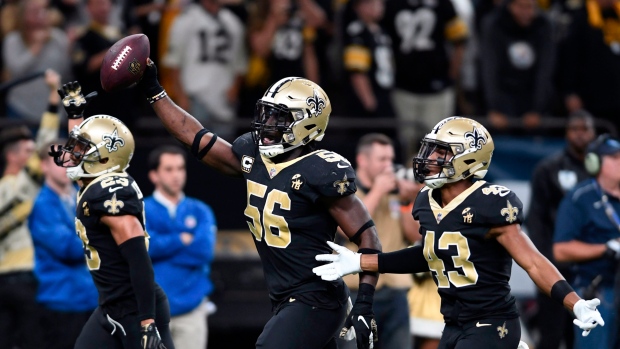 New Orleans Saints clinch top seed, dent Steelers' playoff hopes